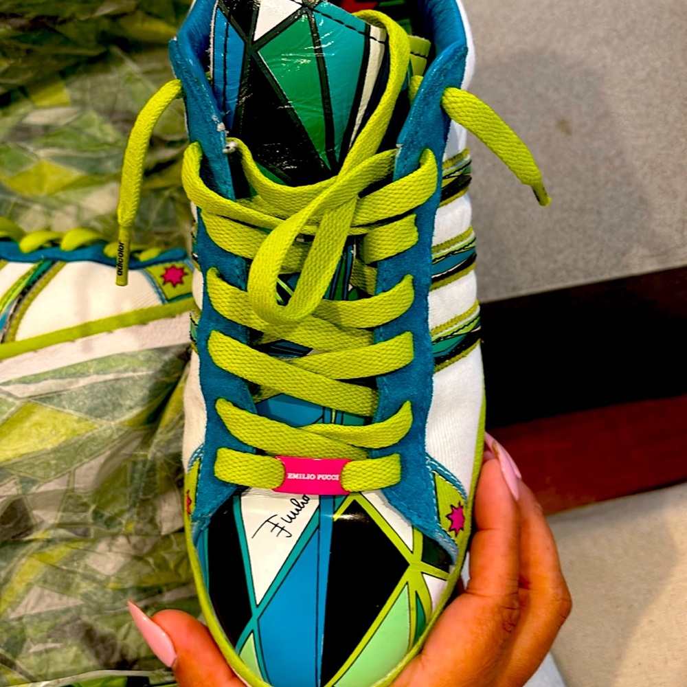 Pucci and adidas colab sneakers